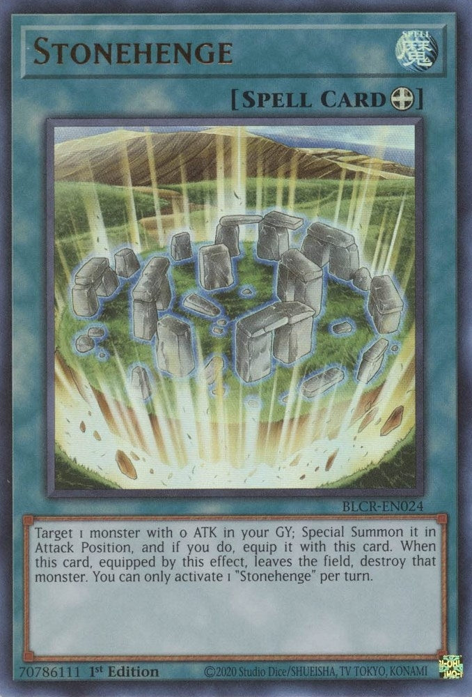 Stonehenge (24) (BLCR) - YuGiOh Single