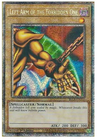 Left Arm of the Forbidden One (Starlight Rare) (105) (BLCR) - YuGiOh Single