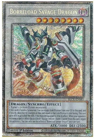 Borreload Savage Dragon (Starlight Rare) (83) (BLCR) - YuGiOh Single