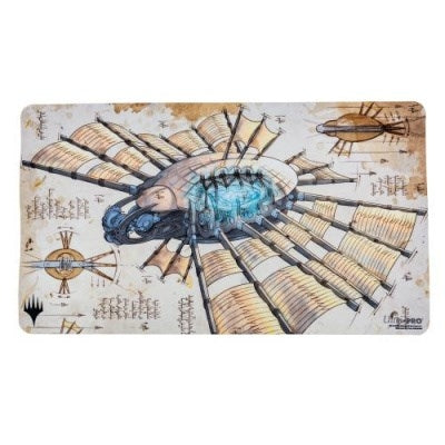 The Brothers’ War Schematic Art Ornithopter Playmat for Magic: The Gathering - Playmats Sealed