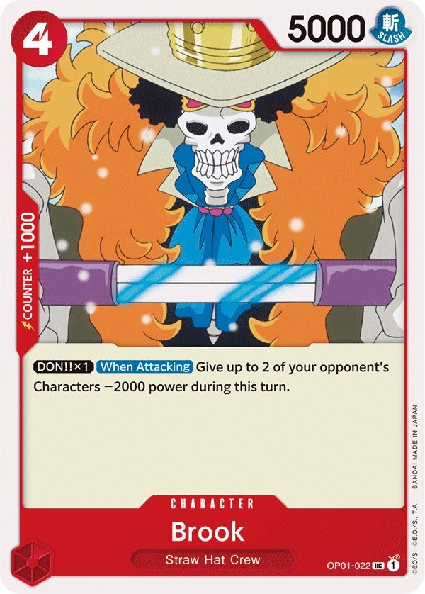 Brook (1022) (OP01) - One Piece Card Game Single