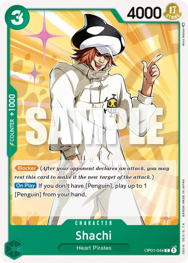 Shachi (1044) (OP01) - One Piece Card Game Single