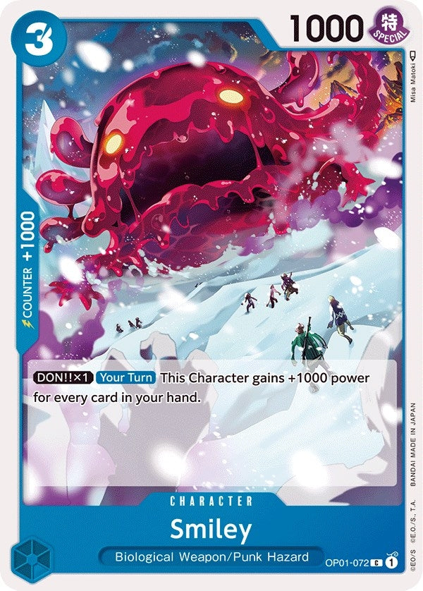 Smiley (1072) (OP01) - One Piece Card Game Single