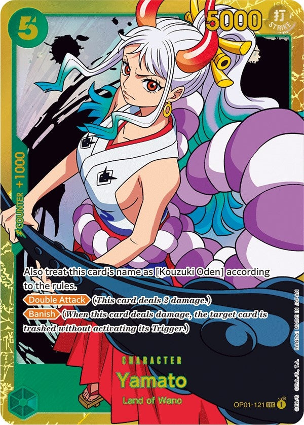 Yamato (1121) (OP01) - One Piece Card Game Single