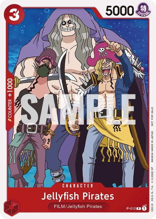 Jellyfish Pirates (One Piece Film Red) (12) (OP-PR) - One Piece Card Game Single