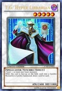 T.G. Hyper Librarian (51) (SJMP) - YuGiOh Single