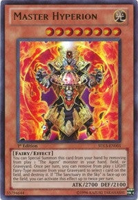 Master Hyperion (1) (SDLS) - YuGiOh Single