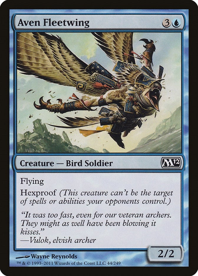 Image for Aven Fleetwing (44) (Magic 2012 (M12)) - Magic: The Gathering