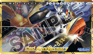 Digimon Card Game: 2nd Anniversary Set Promotional Playmat - Playmats Sealed