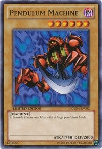 Pendulum Machine (4002) (GLD4) - YuGiOh Single