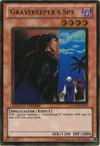 Gravekeeper’s Spy (4010) (GLD4) - YuGiOh Single