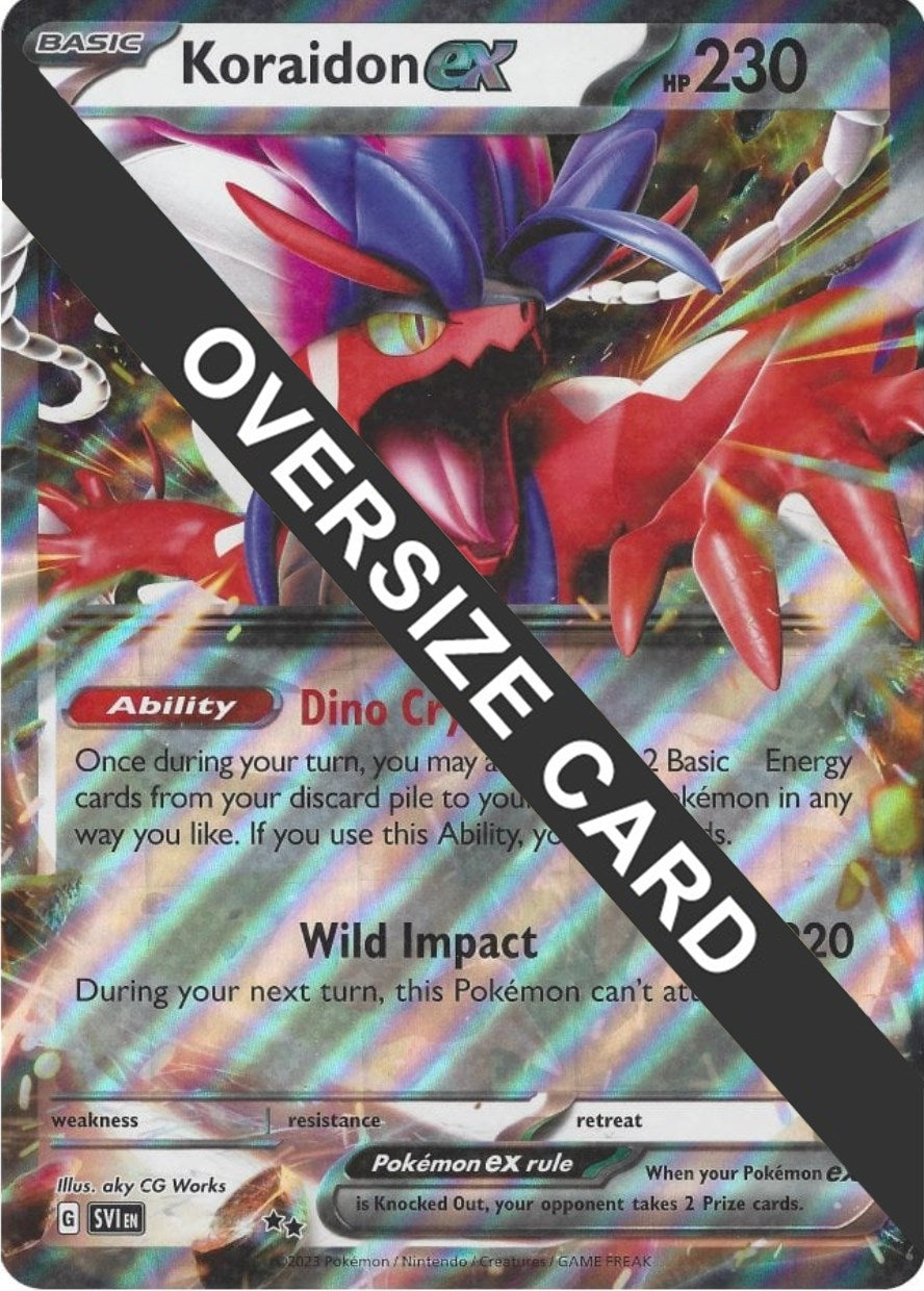Image for Koraidon ex (125/198) (Jumbo Cards) - Pokemon