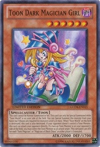 Toon Dark Magician Girl (4015) (GLD4) - YuGiOh Single