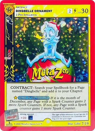 Dingbelle Ornament (First Edition) (7) (HOLIP) - MetaZoo Single