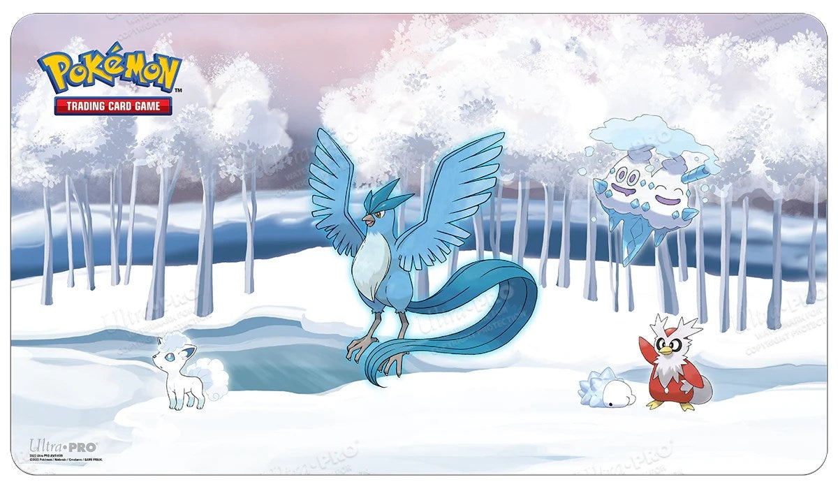 Pokemon Gallery Series Frosted Forest Playmat - Playmats Sealed