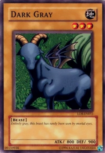 Dark Gray (11) (LOB-EN) - YuGiOh Single