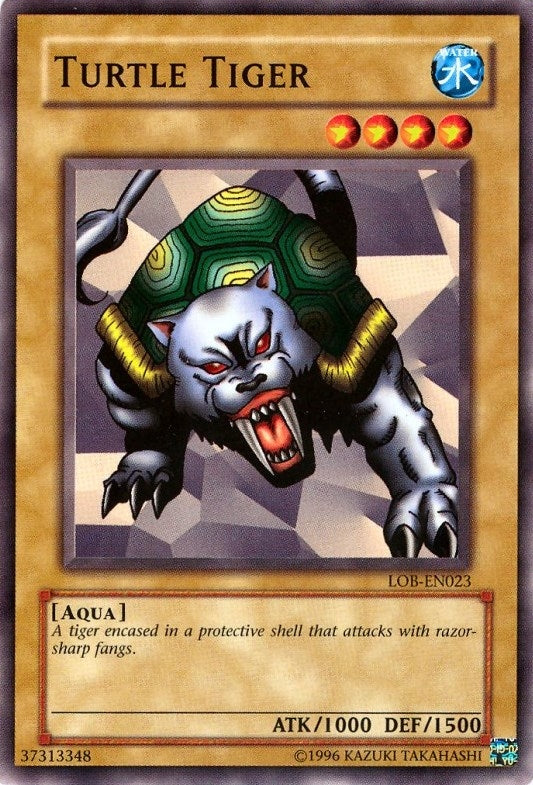 Turtle Tiger (23) (LOB-EN) - YuGiOh Single