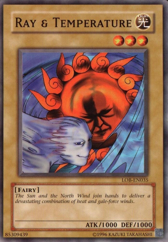 Ray & Temperature (35) (LOB-EN) - YuGiOh Single
