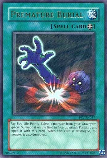 Premature Burial (37) (PSV-EN) - YuGiOh Single