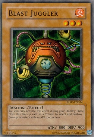 Blast Juggler (34) (MRD-EN) - YuGiOh Single