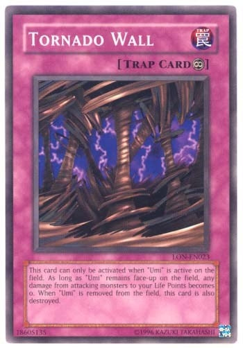 Tornado Wall (23) (LON-EN) - YuGiOh Single