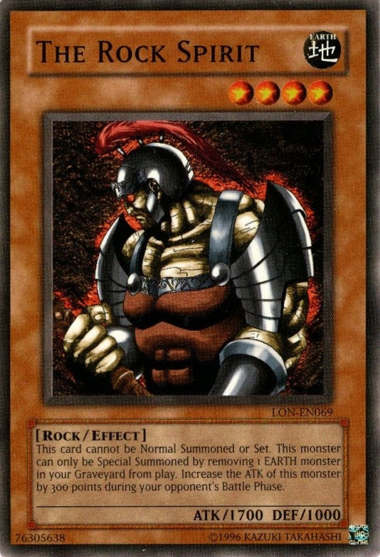 The Rock Spirit (69) (LON-EN) - YuGiOh Single