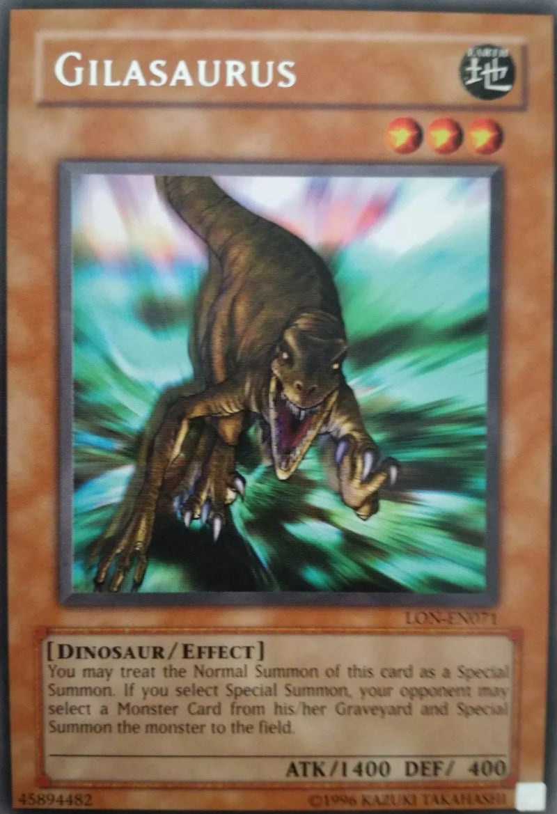 Gilasaurus (71) (LON-EN) - YuGiOh Single