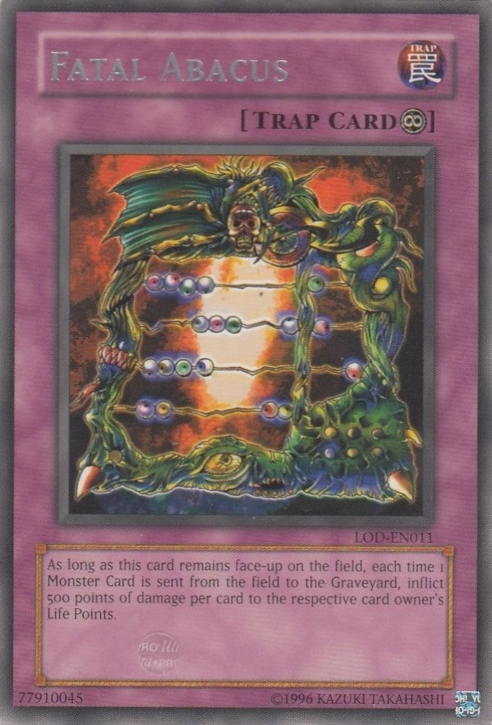 Fatal Abacus (11) (LOD-EN) - YuGiOh Single
