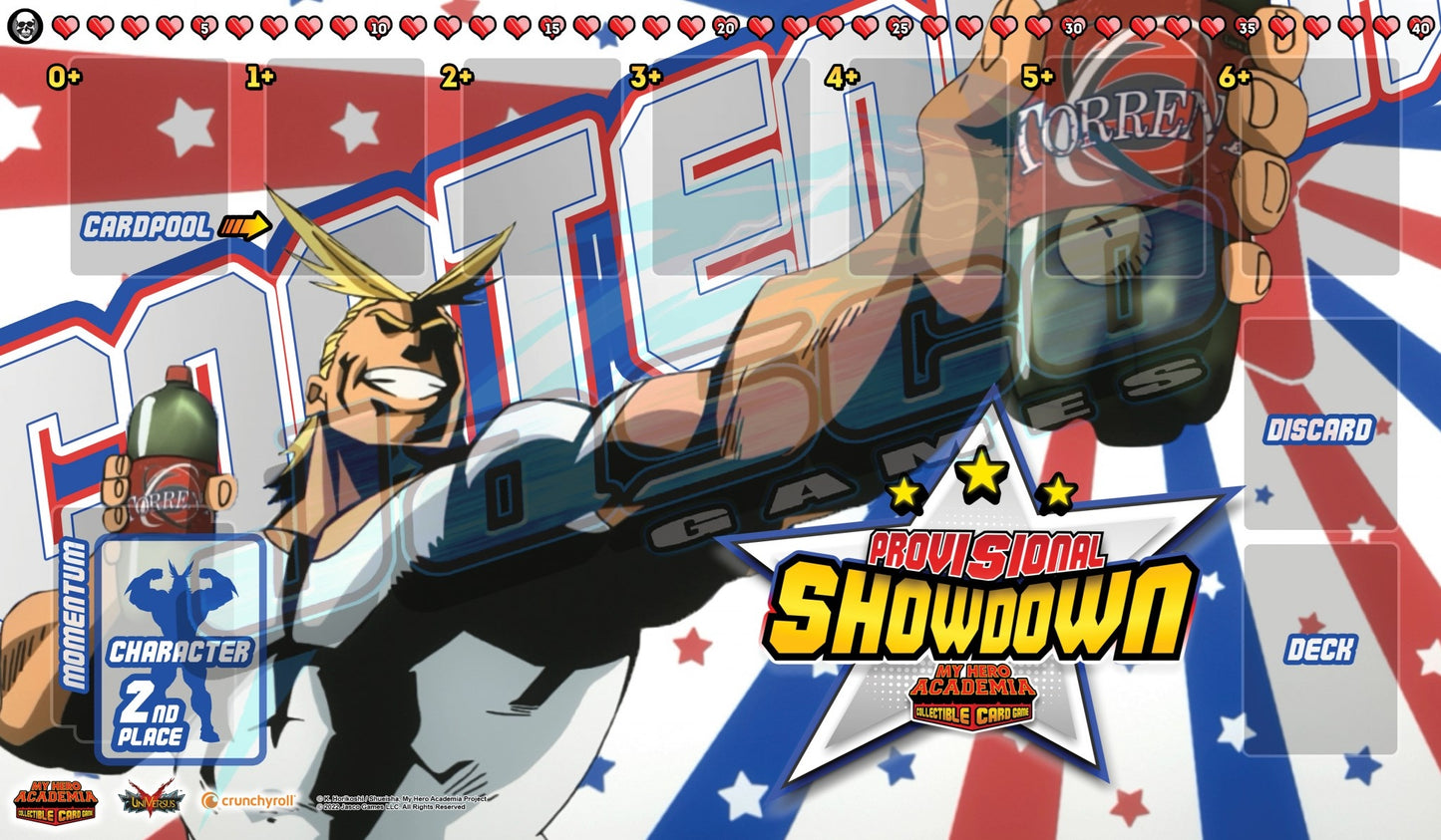 My Hero Academia Playmat: Provisional Showdowns 2022 Season 3 (Contender) - Playmats Sealed