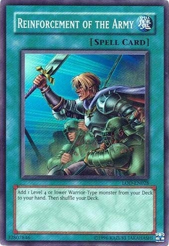 Reinforcement of the Army (28) (LOD-EN) - YuGiOh Single