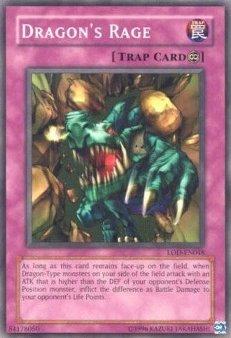 Dragon’s Rage (48) (LOD-EN) - YuGiOh Single