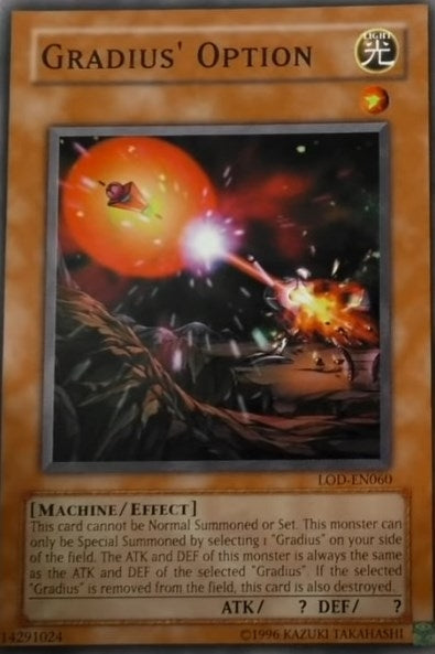 Gradius’ Option (60) (LOD-EN) - YuGiOh Single