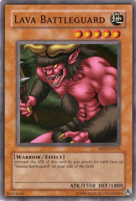 Lava Battleguard (115) (MRD-EN) - YuGiOh Single