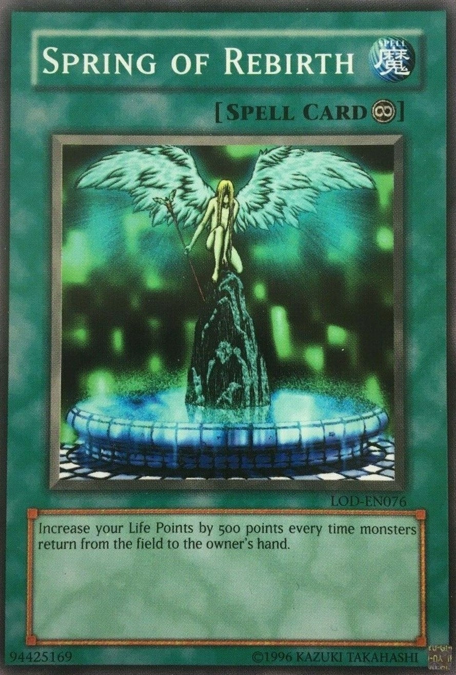 Spring of Rebirth (76) (LOD-EN) - YuGiOh Single