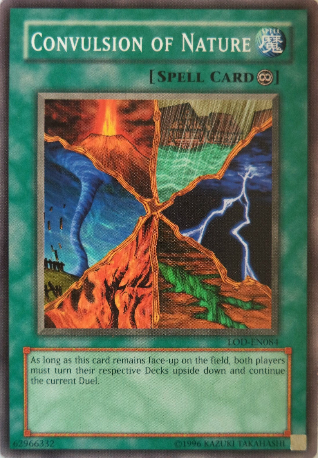Convulsion of Nature (84) (LOD-EN) - YuGiOh Single