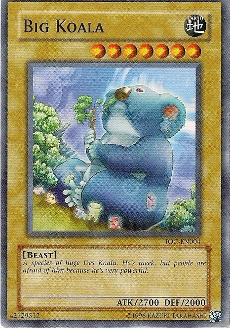 Big Koala (4) (IOC-EN) - YuGiOh Single