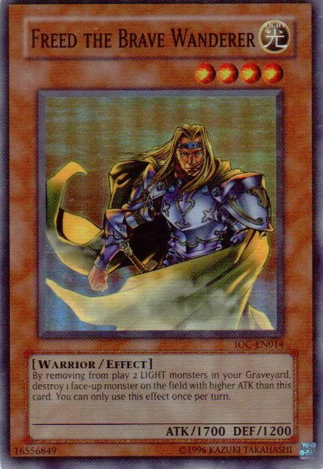 Freed the Brave Wanderer (14) (IOC-EN) - YuGiOh Single