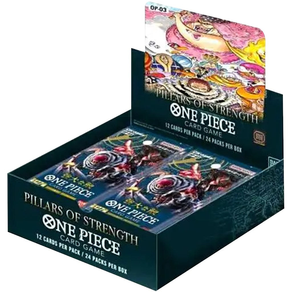Pillars of Strength - Booster Box (OP03) - One Piece Card Game Sealed
