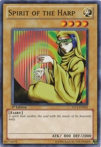Spirit of the Harp (11001) - YuGiOh Single