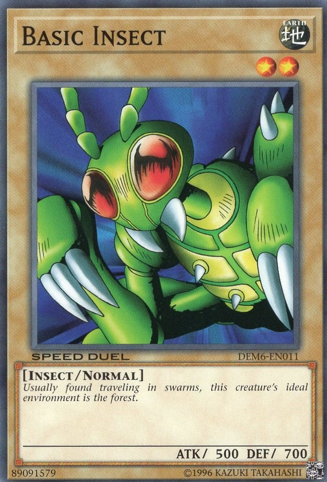 Basic Insect (6011) (DEM6) - YuGiOh Single