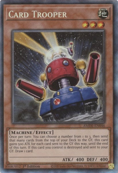 Card Trooper (CR) (46) (AMDE) - YuGiOh Single