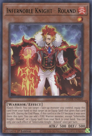 Infernoble Knight - Roland (50) (AMDE) - YuGiOh Single