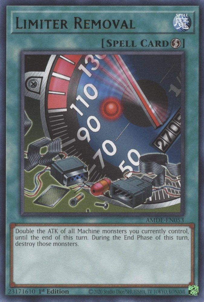 Limiter Removal (53) (AMDE) - YuGiOh Single