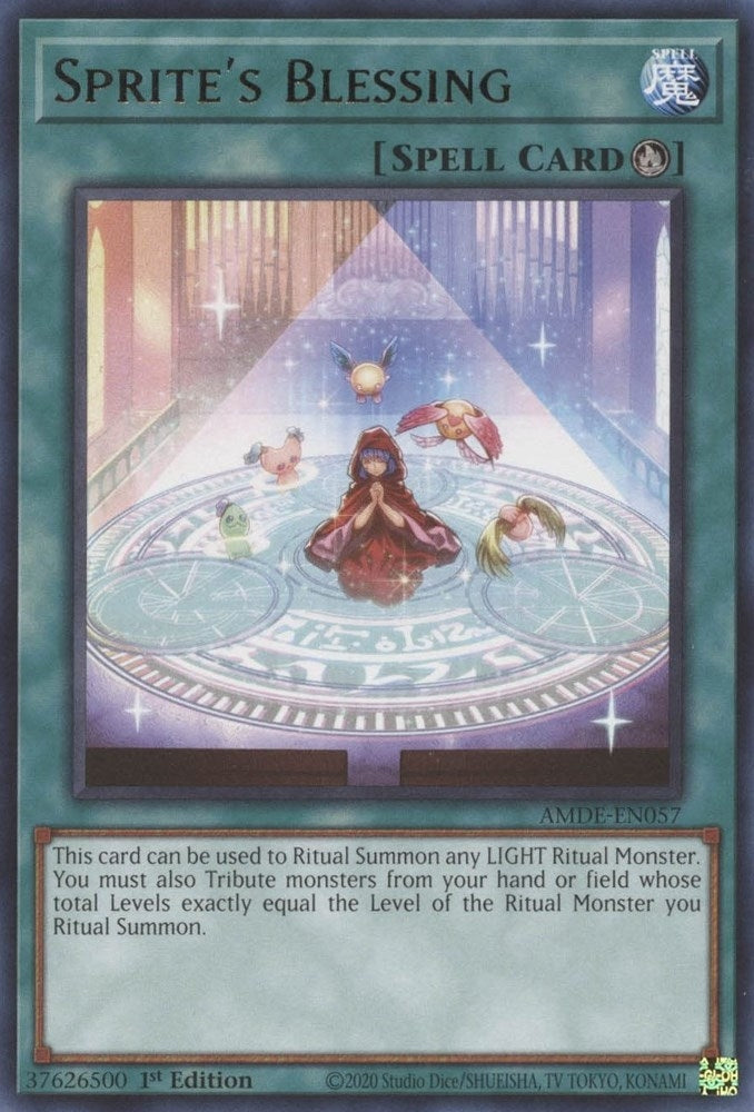 Sprite’s Blessing (57) (AMDE) - YuGiOh Single