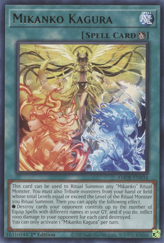 Mikanko Kagura (34) (AMDE) - YuGiOh Single