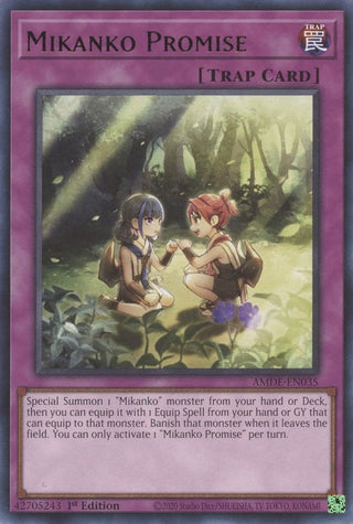 Mikanko Promise (35) (AMDE) - YuGiOh Single