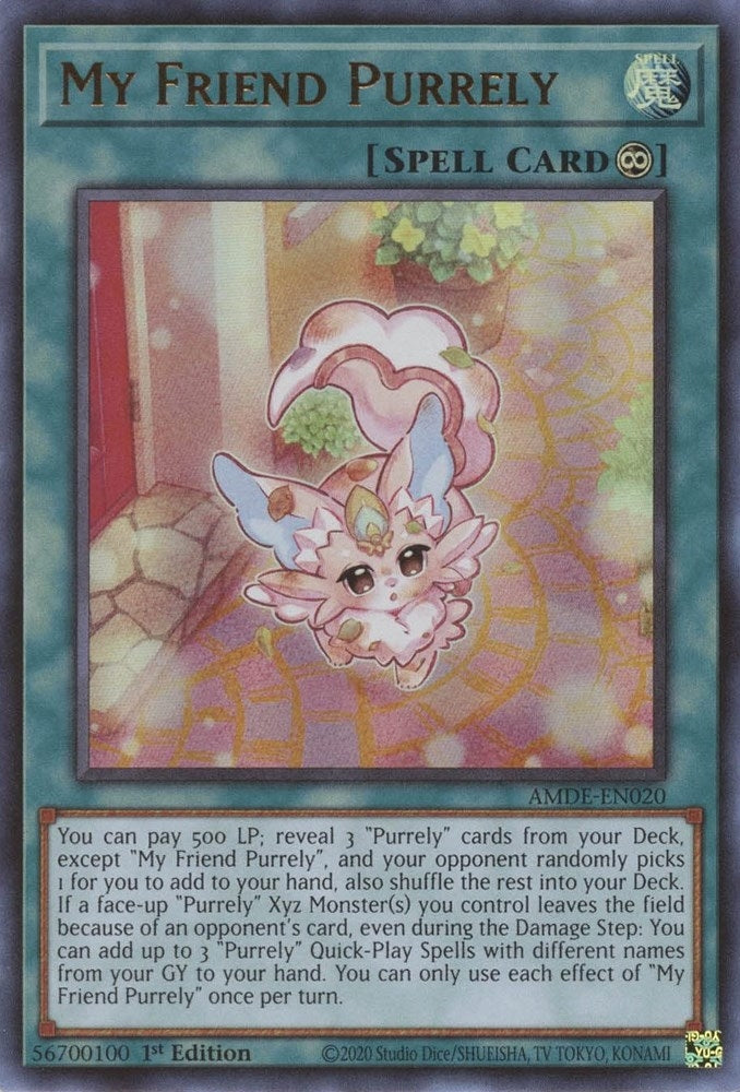 My Friend Purrely (20) (AMDE) - YuGiOh Single