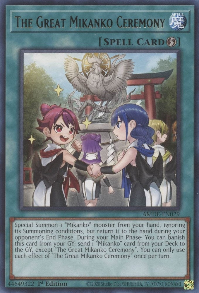 The Great Mikanko Ceremony (29) (AMDE) - YuGiOh Single