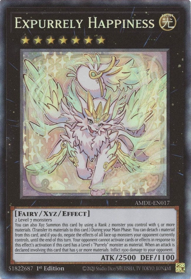 Expurrely Happiness (CR) (17) (AMDE) - YuGiOh Single