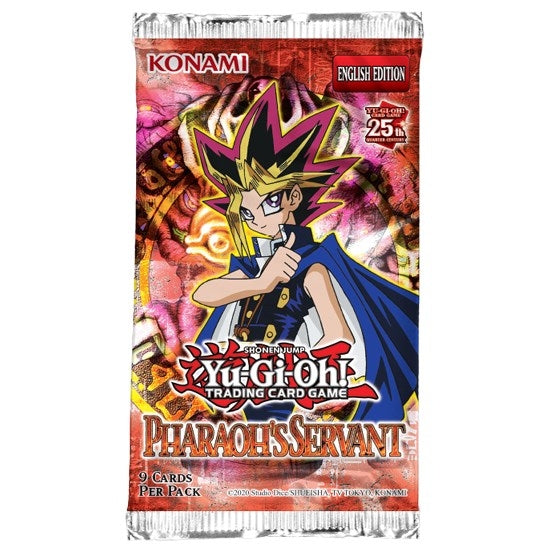 Pharaoh’s Servant Booster Pack (25th Anniversary Edition) (PSV-EN) - YuGiOh Sealed